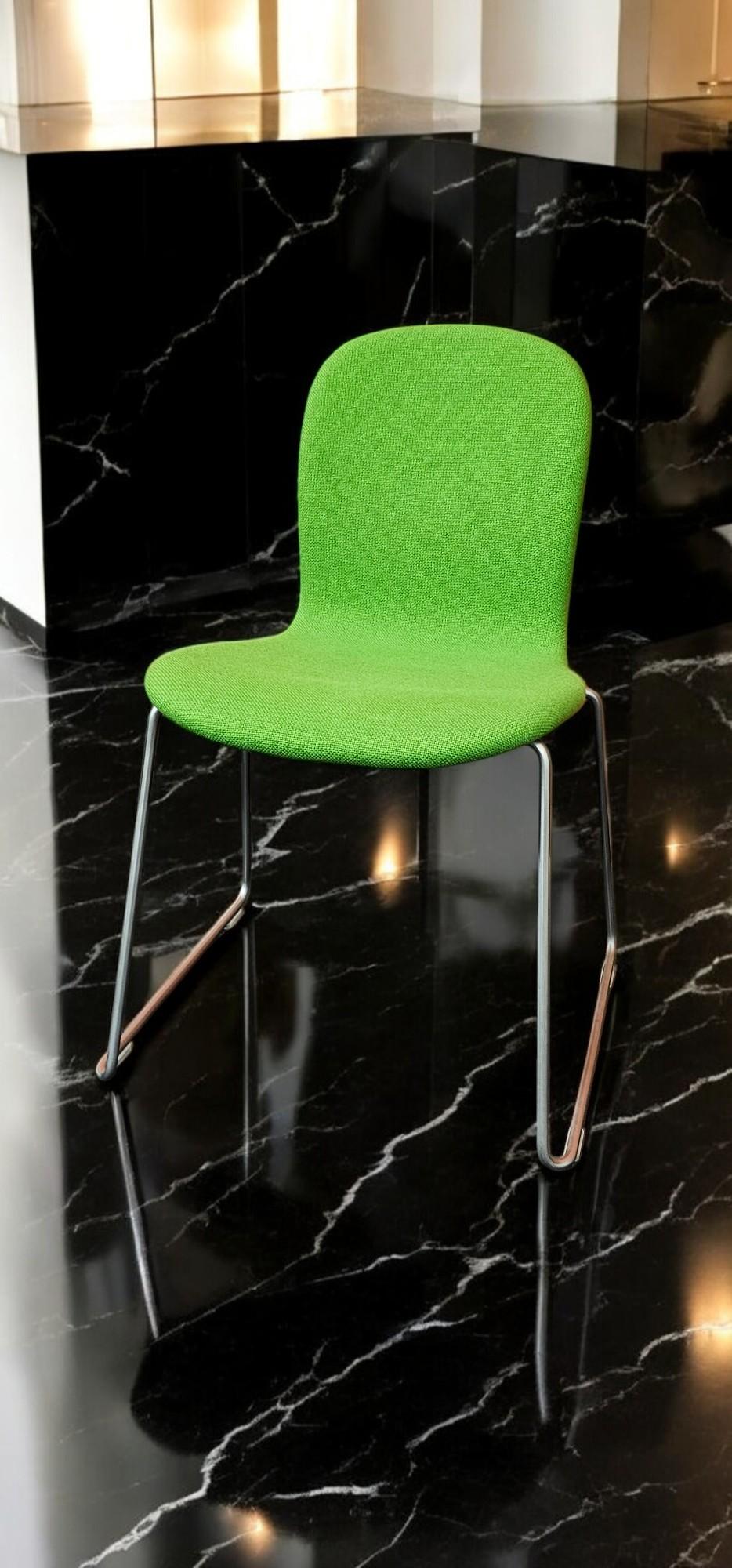 Italian Six Chairs Tate Soft designed by Jasper Morrison for Cappellini, 2010 2