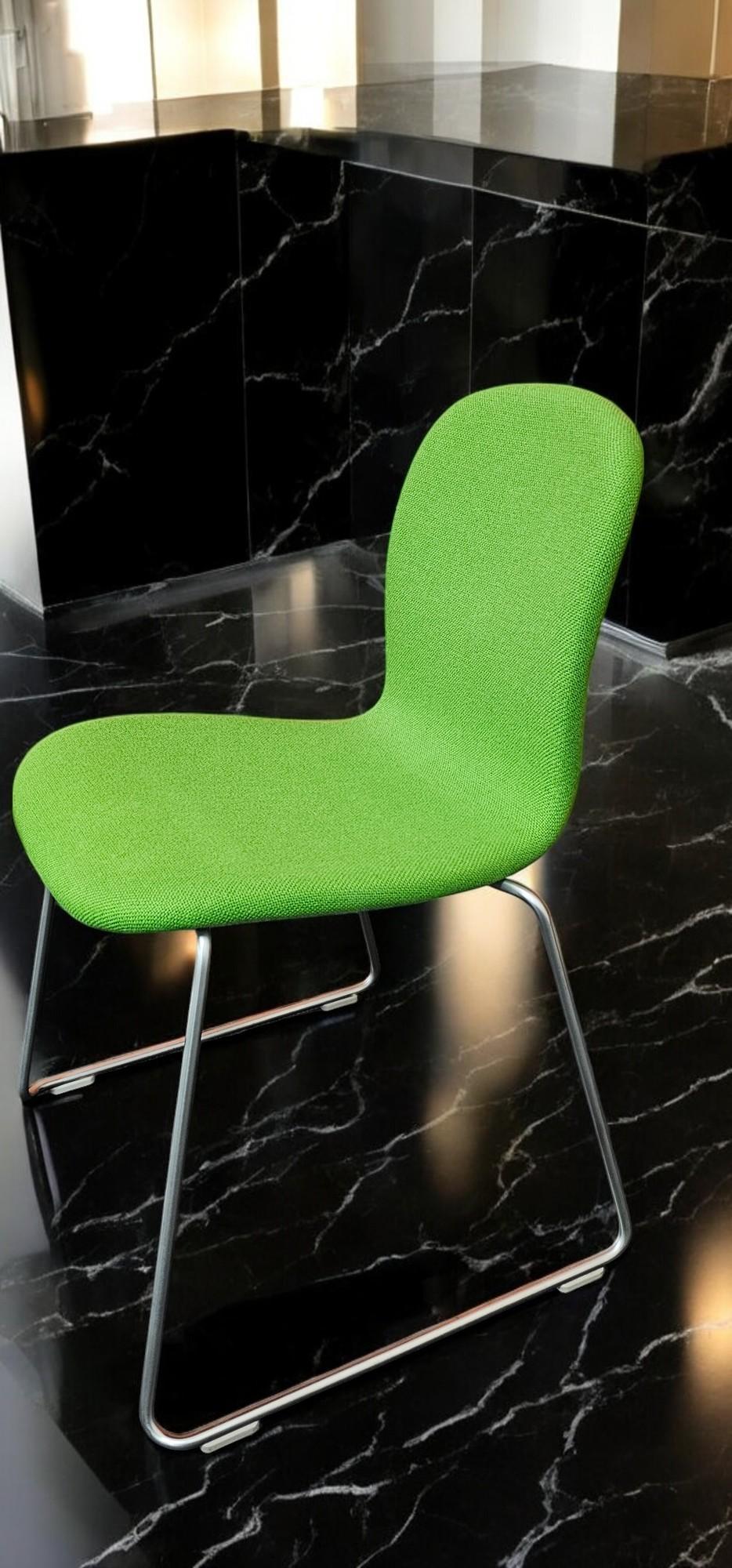 Italian Six Chairs Tate Soft designed by Jasper Morrison for Cappellini, 2010 3