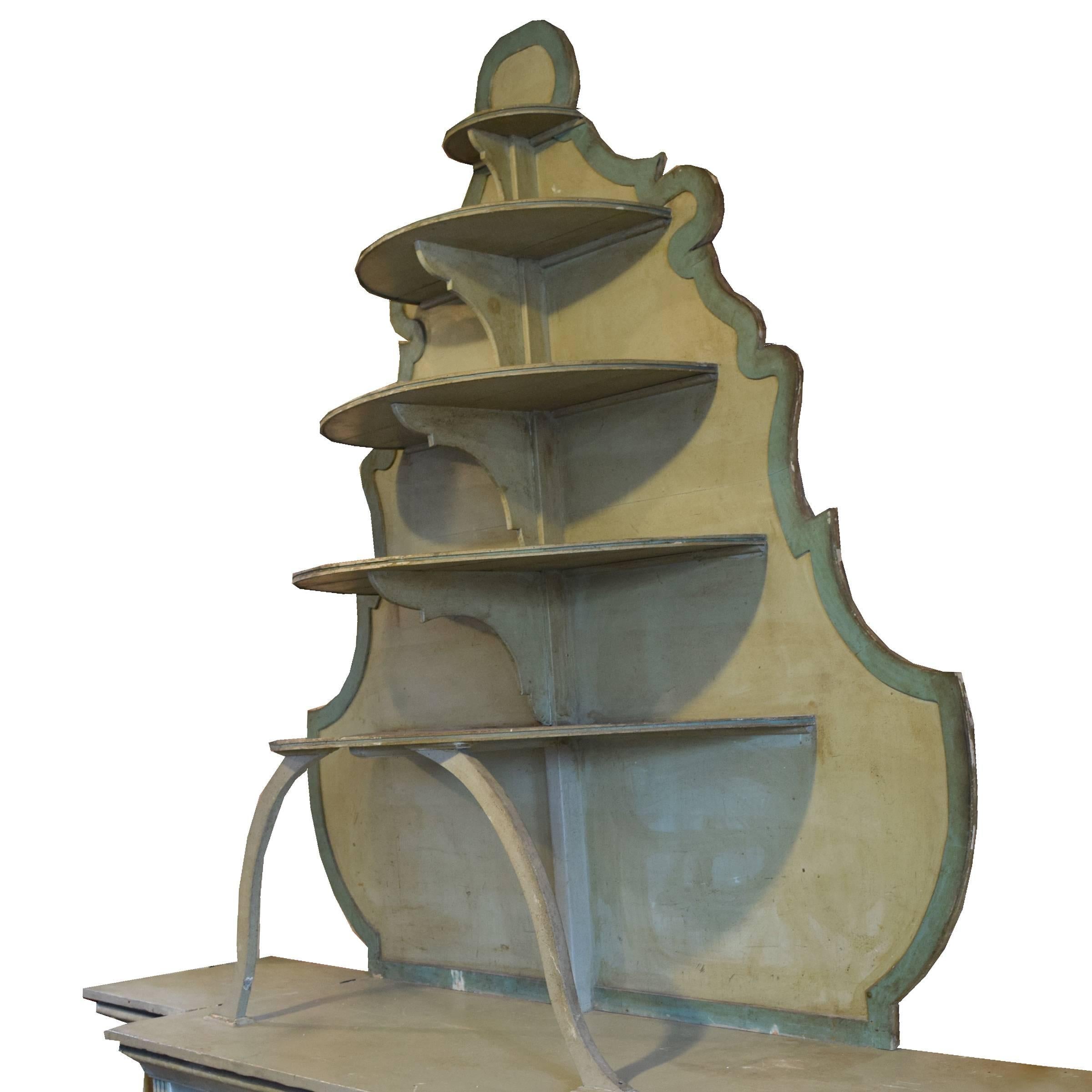 Italian Six-Tier Display Shelf for Lisotti Distilling In Good Condition In Chicago, IL