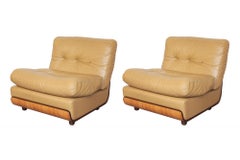 Italian 1960s Modular Lounge Chairs in Style of Geatano Pesce/Mario Bellini