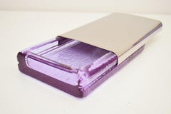 Italian Smoker Set with Cigarette Box and Ice Bucket by Joe Colombo, 1968