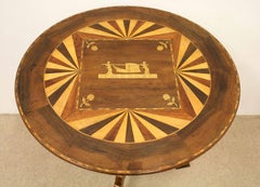 Italian Snap Top Occasional Table, circa 1880