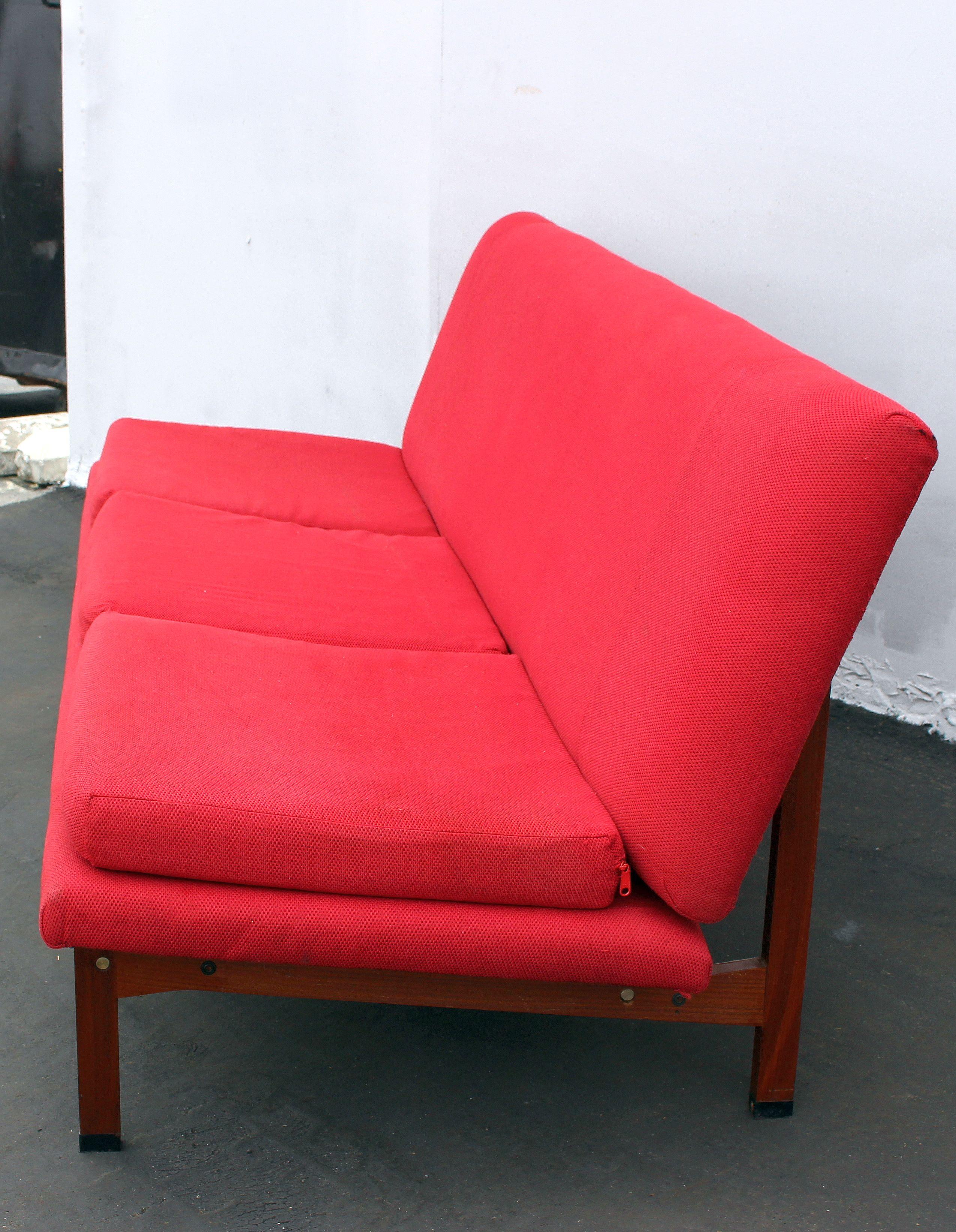 Italienisches Sofa und der Stuhl von Ico Parisi für Mim Roma (Europäisch) im Angebot