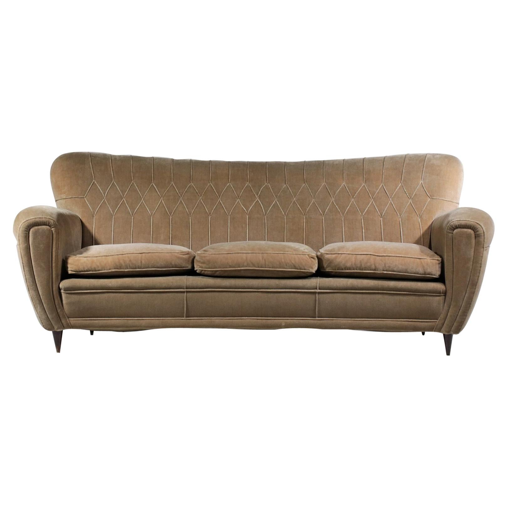 Italian Sofa in the style of Gio Ponti Design