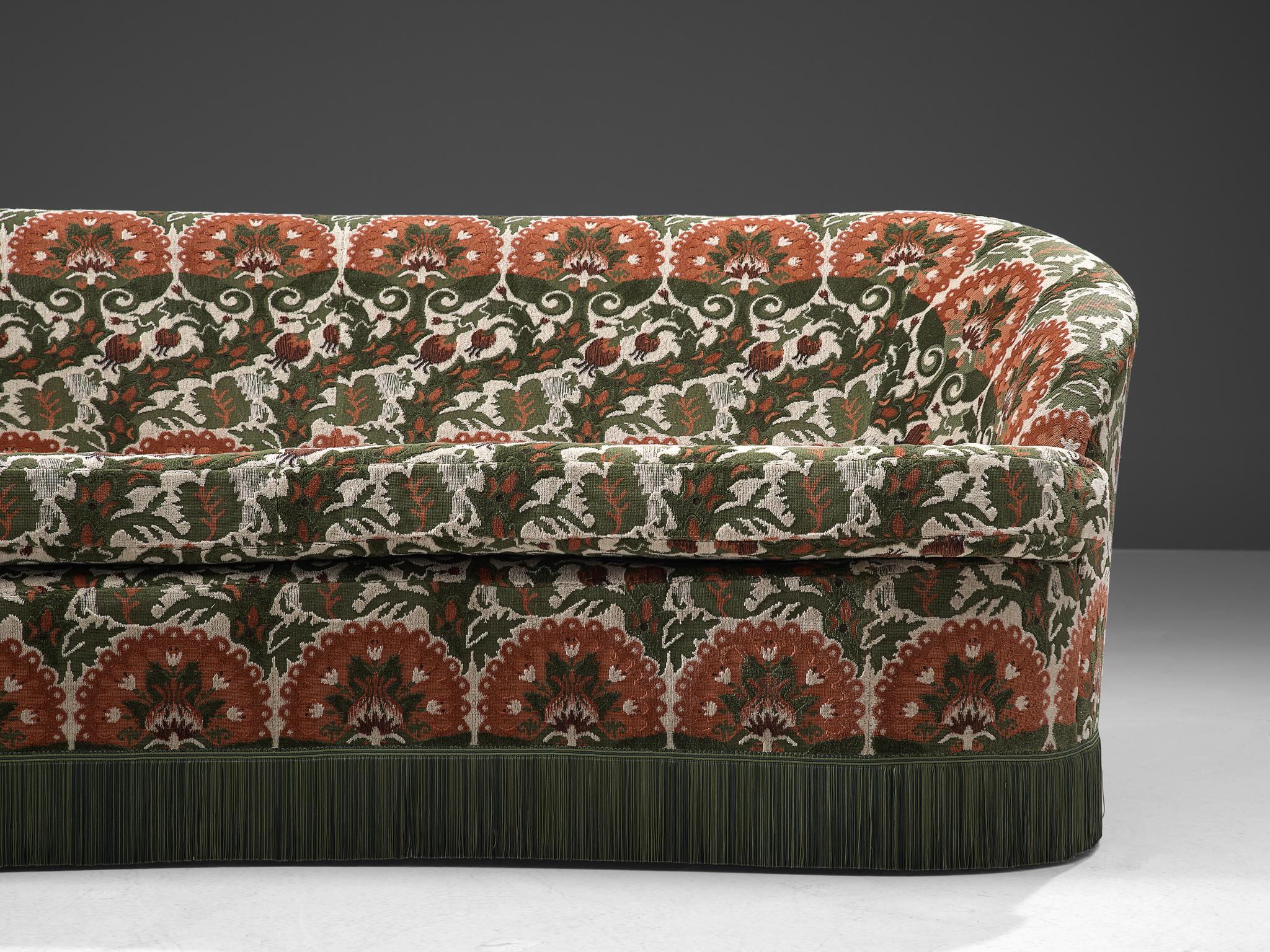 Fabric Italian Sofa in ZAK+FOX ‘Fantasma’ Collection 2020 Upholstery