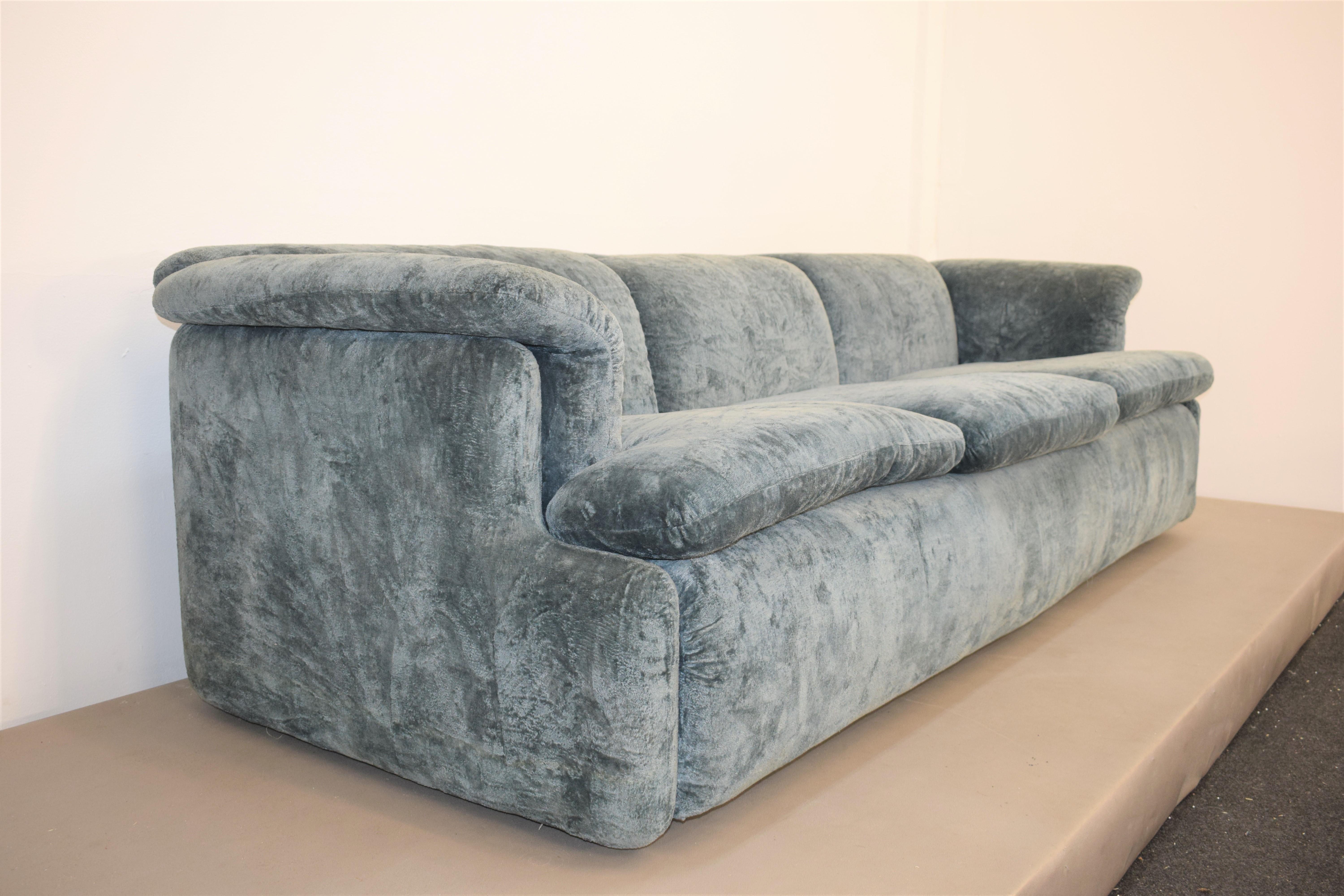 Mid-Century Modern Italian Sofa Model 