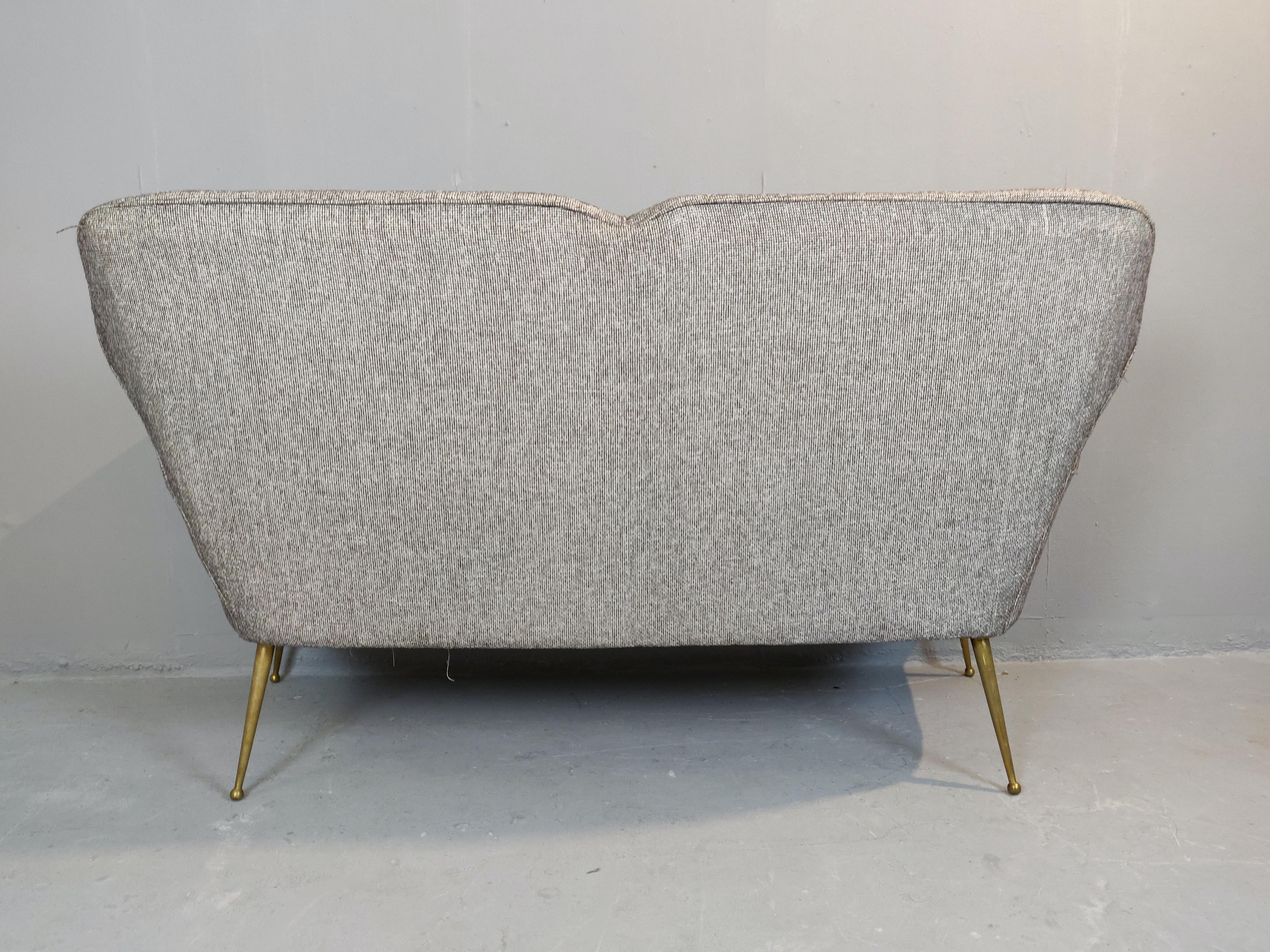 Italian Sofa, New Upholstery 1