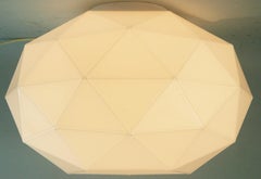 Italienische Soffione Polyhedron-Einbaubeleuchtung, entworfen von M. DeLucchi für Artemide