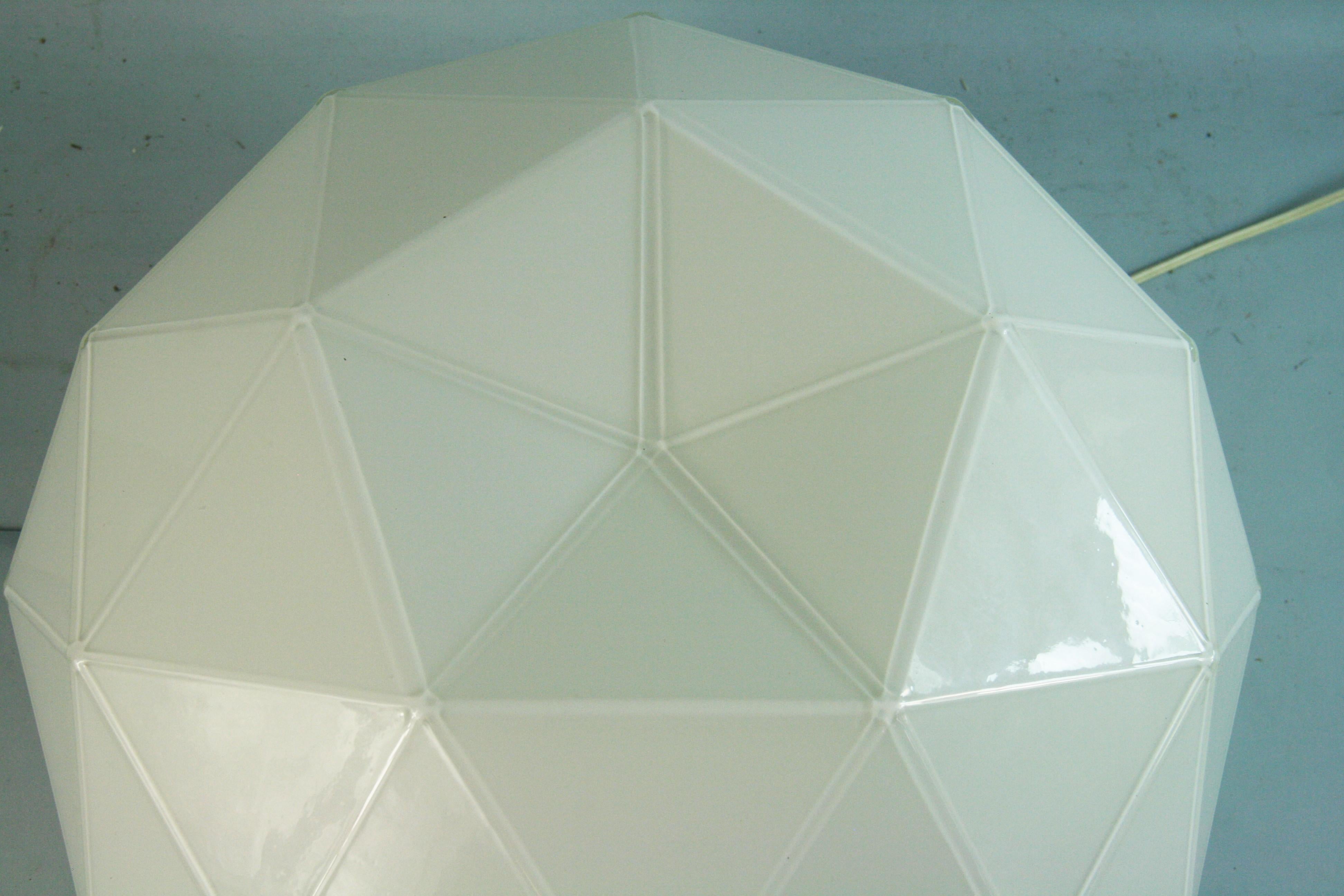 Italian Soffione Polyhedron Flushmount Designed by M.DeLucchi for Artemide For Sale 4