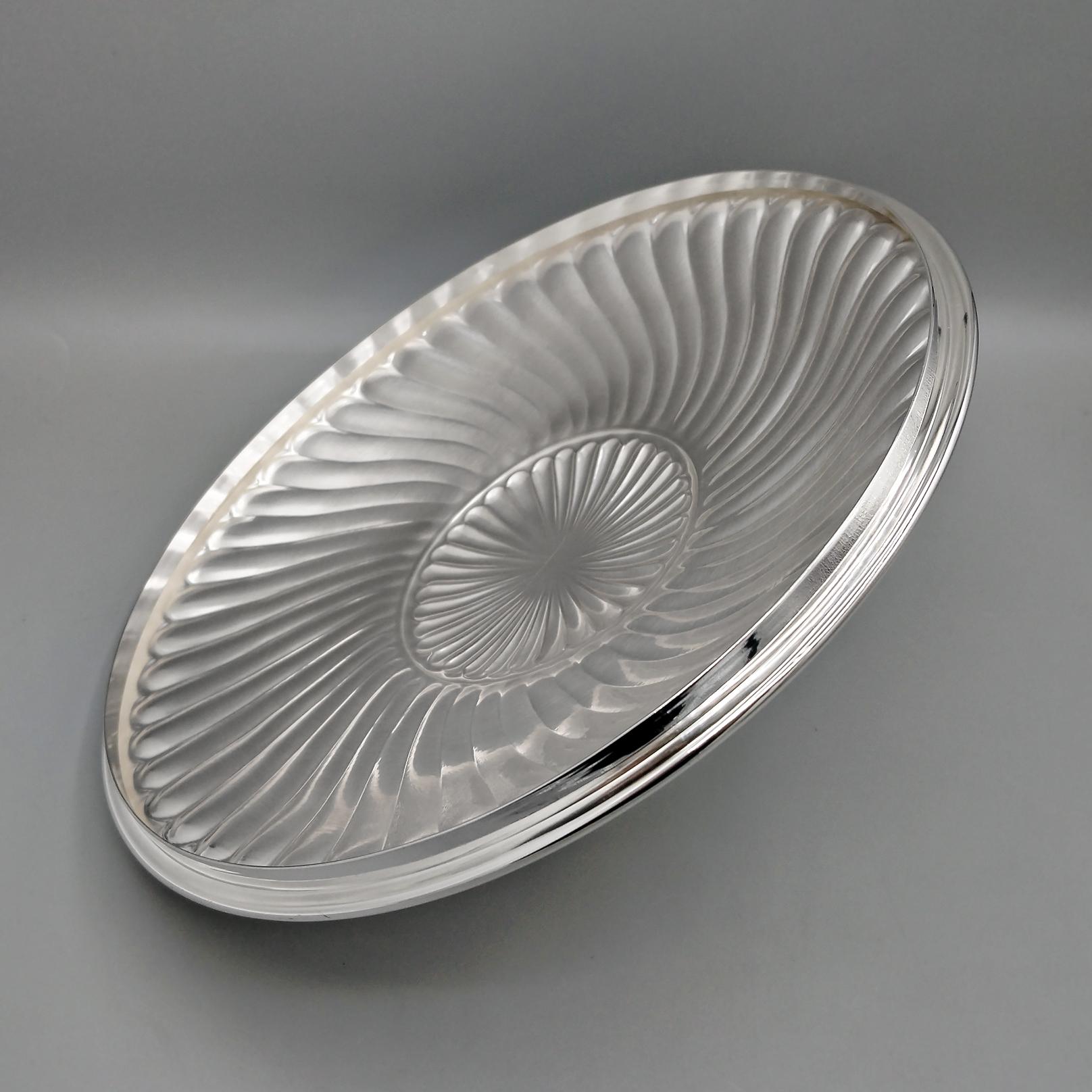 Caja italiana de plata 800 maciza hecha a mano en venta 6