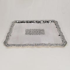 Italian solid 800 Silver Tray