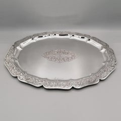 Italian solid 800 Silver Tray