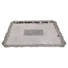 Bandeja de plata 800 maciza italiana