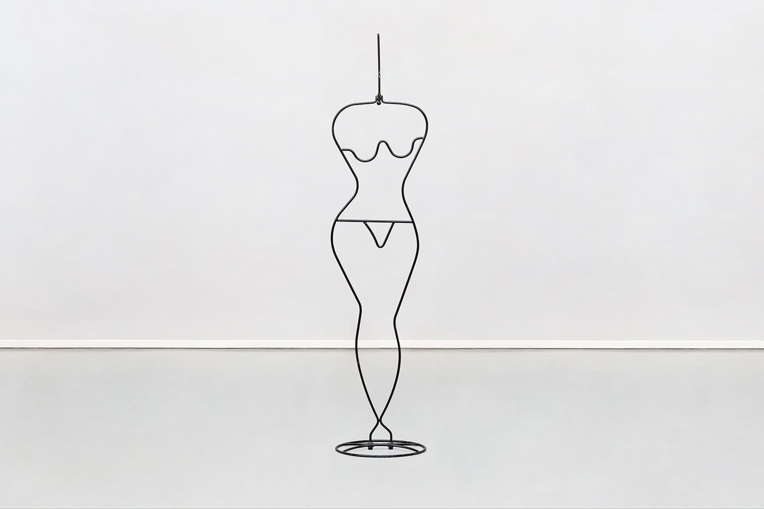black wire hangers