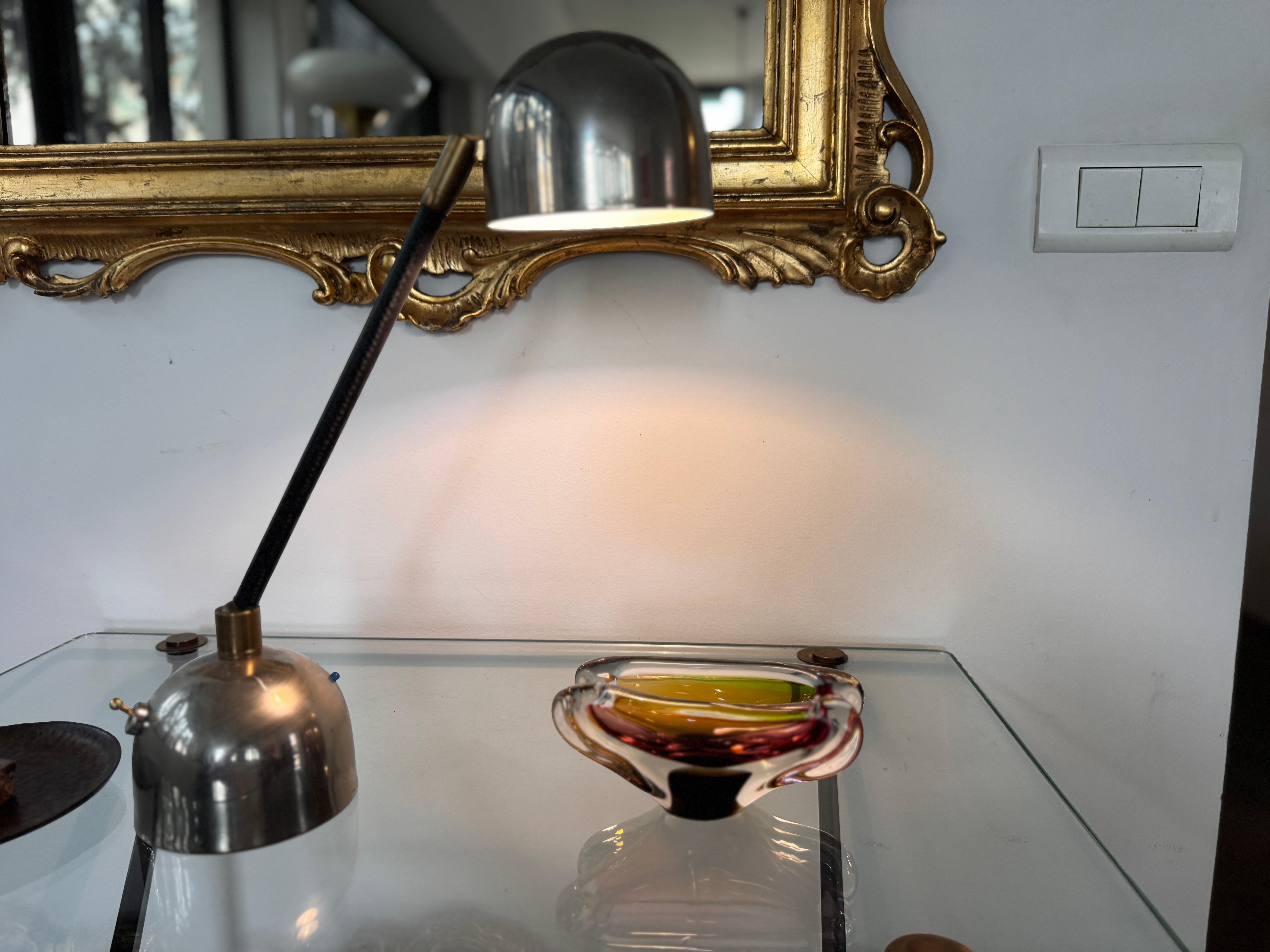 Mid-Century Modern Cendrier italien en verre Sommerso, Murano Attribué à Josef Rozínek, années 1960 en vente