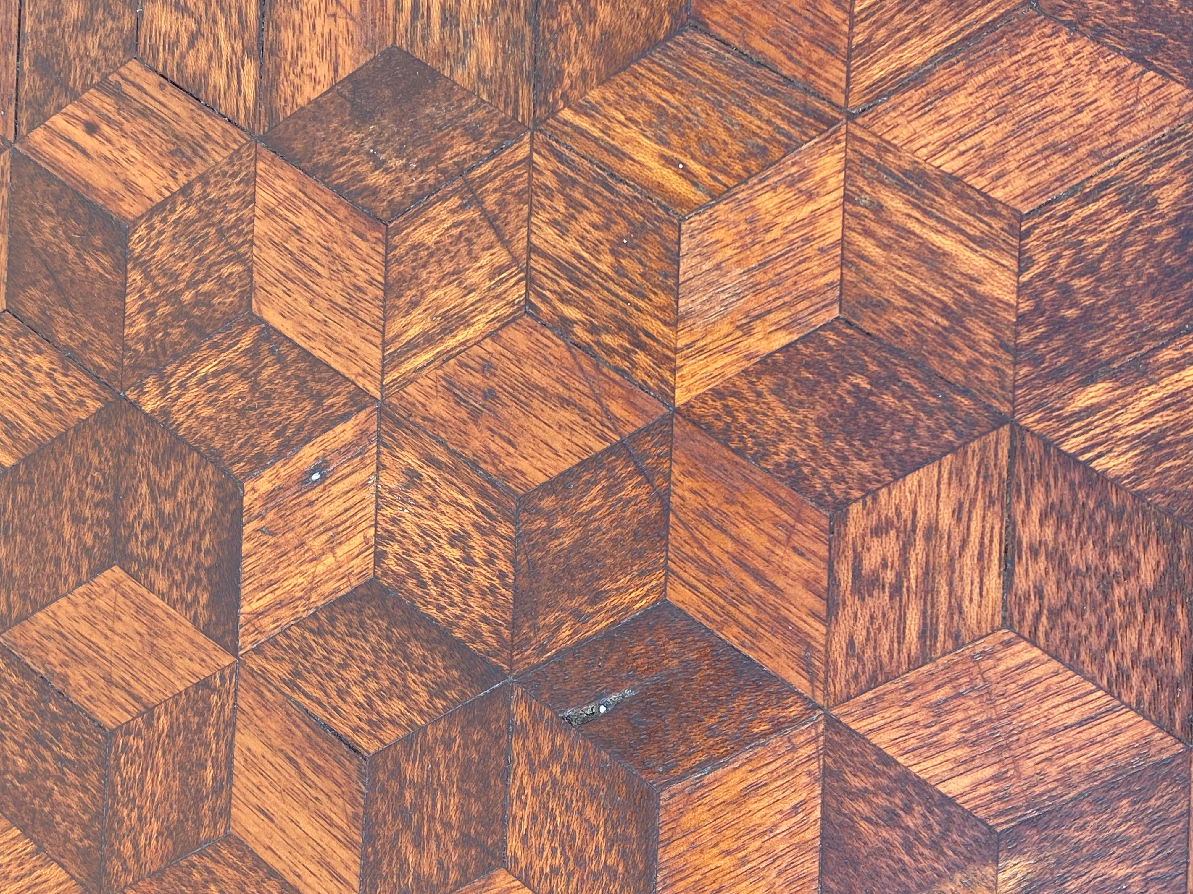 Italian Sorrento Marquetry Table in 