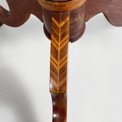 Italian Sorrento style wooden chessboard coffe table, 1930s