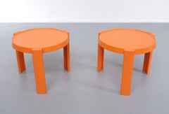 Italian Space Ace Side Tables 1960s