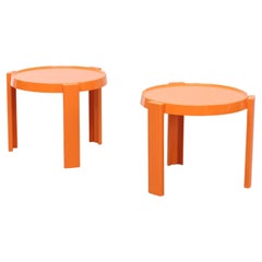 Italian Space Ace Side Tables 1960s