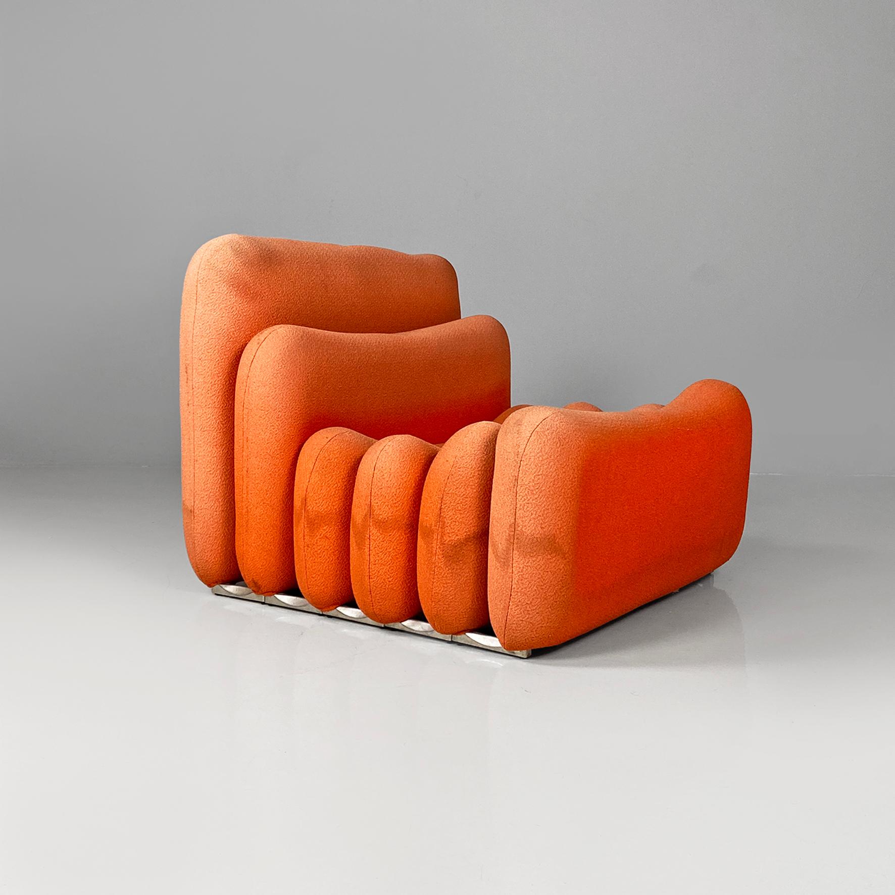 Fauteuils italiens du système supplémentaire de l'ère spatiale par Joe Colombo pour Sormani, 1970 en vente 11