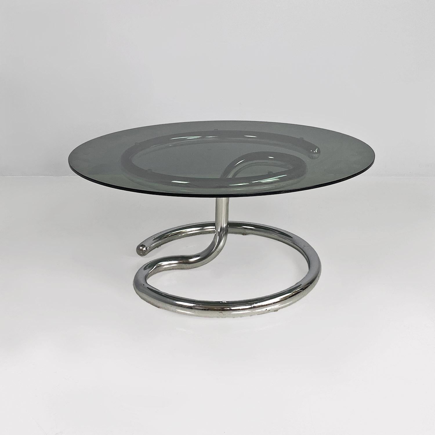 Italienischer Anaconda-Couchtisch aus dem Raumzeitalter Paul Tuttle Strassle International 1970er Jahre (Space Age) im Angebot