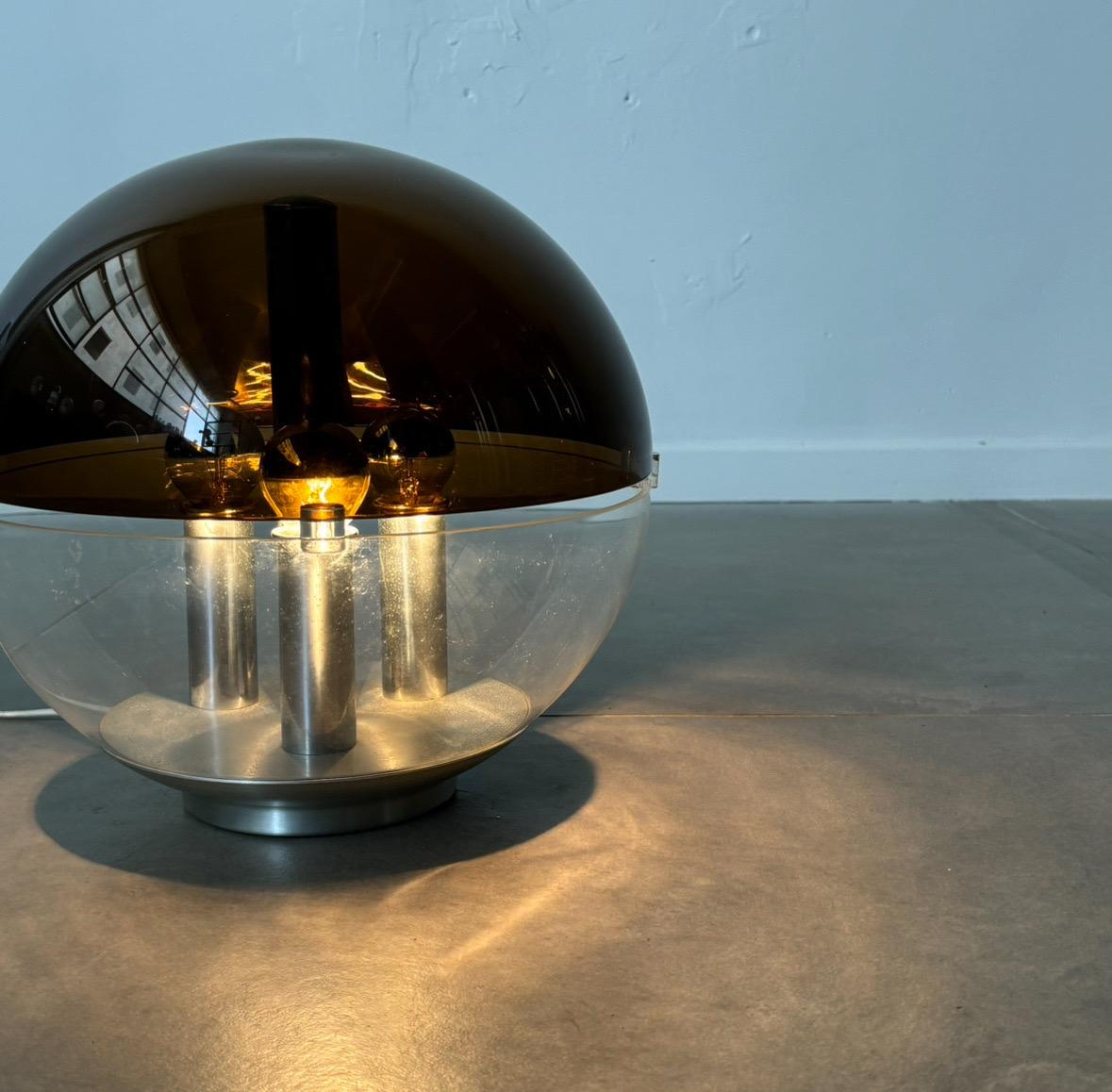 Italian Space Age Ball Lamp from Stilux Milano, 1970’s For Sale 2