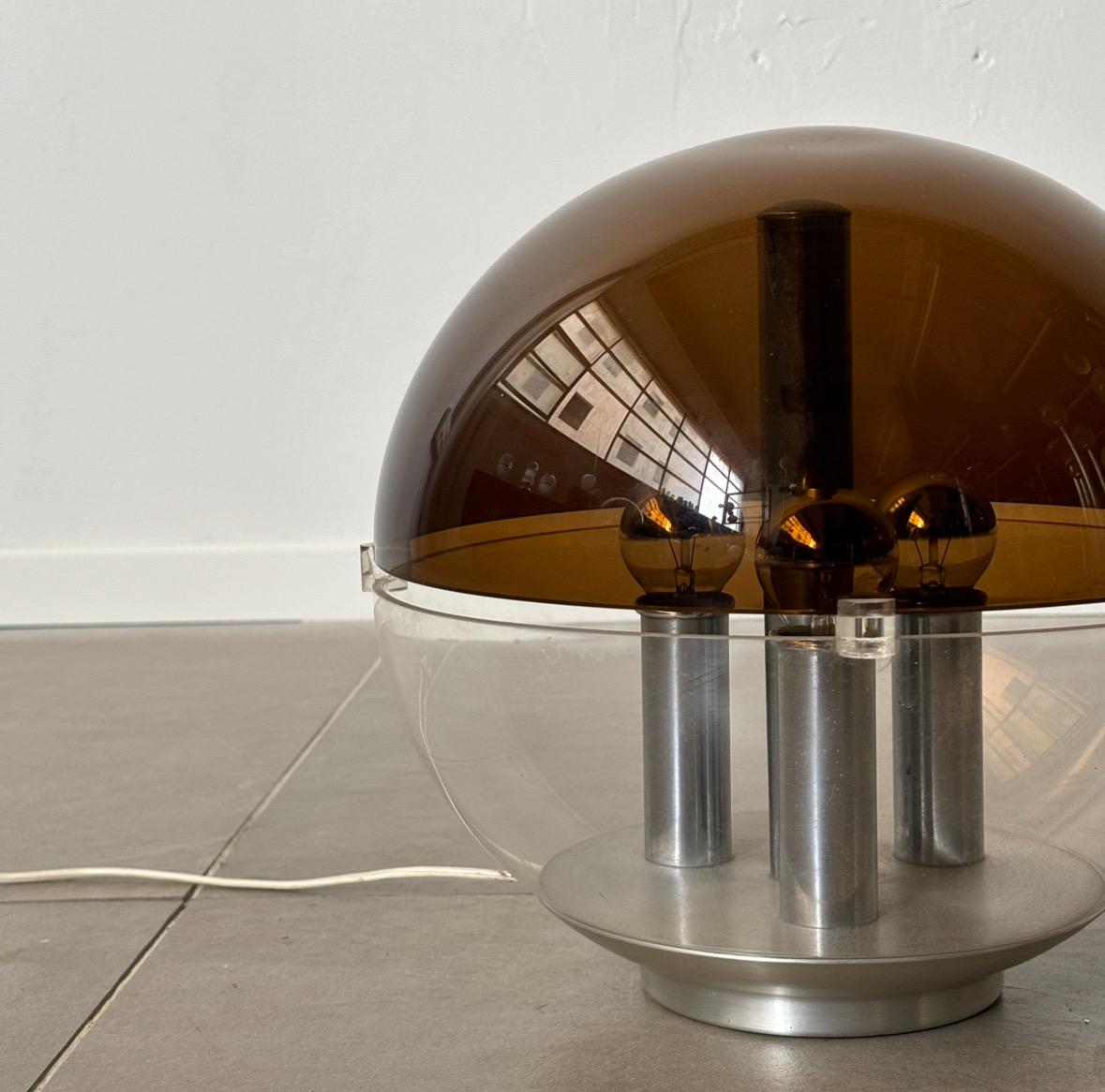 Italian Space Age Ball Lamp from Stilux Milano, 1970’s For Sale 3