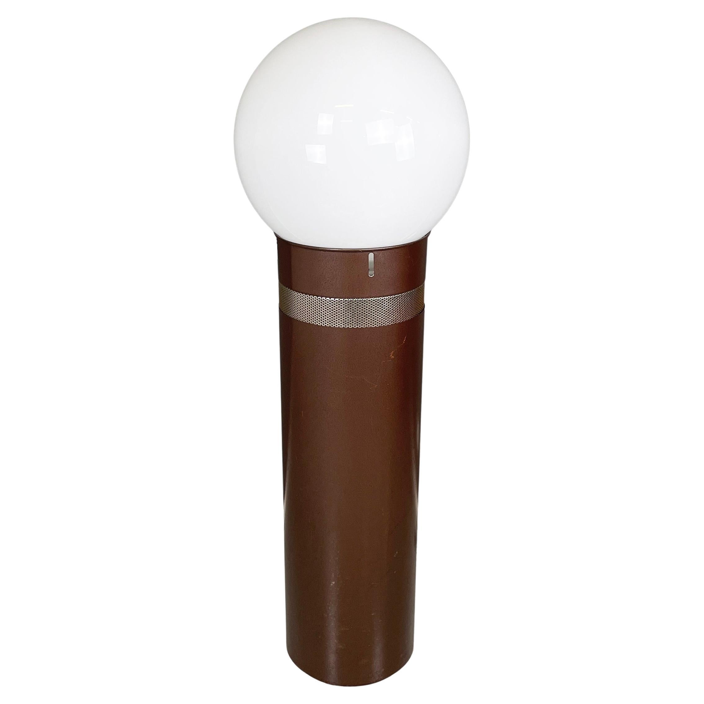 Italian space age Brown Floor lamp Oracolo by Gae Aulenti for Artemide, 1970s For Sale