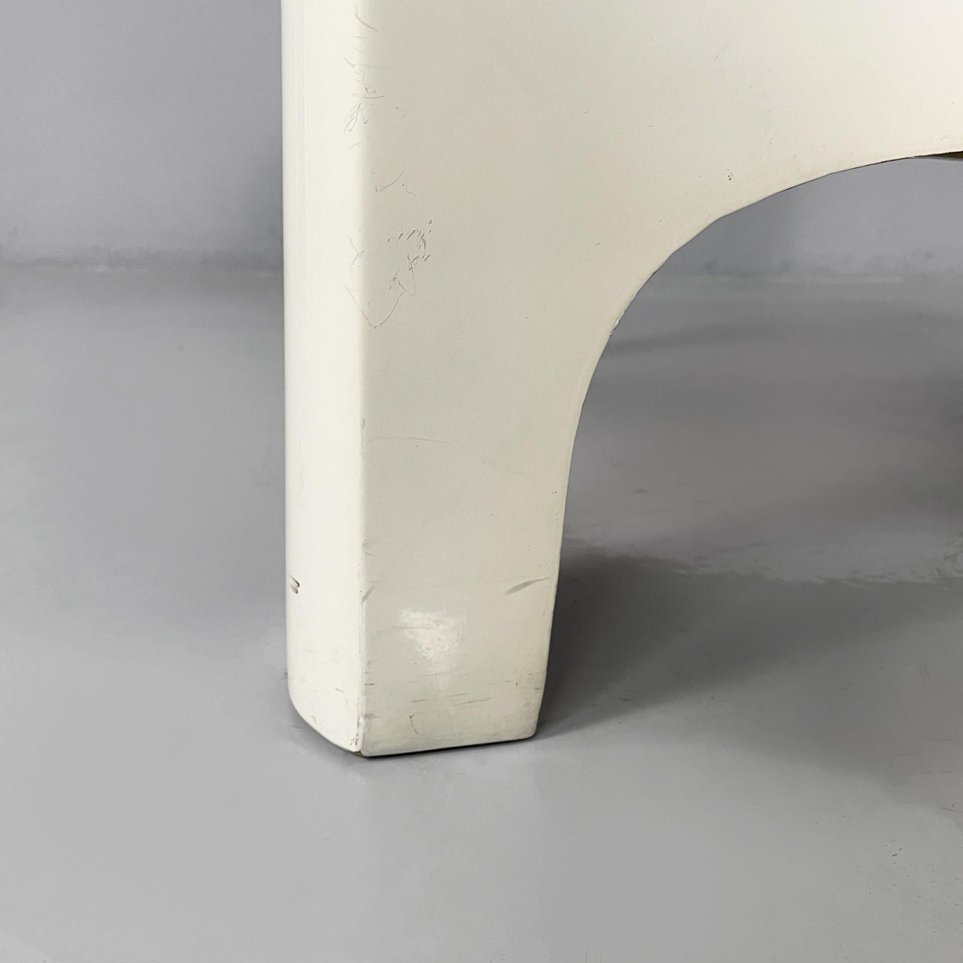 Fauteuils italiens de l'ère spatiale en cuir brun Gaia Carlo Bartoli Arflex, 1970 en vente 13