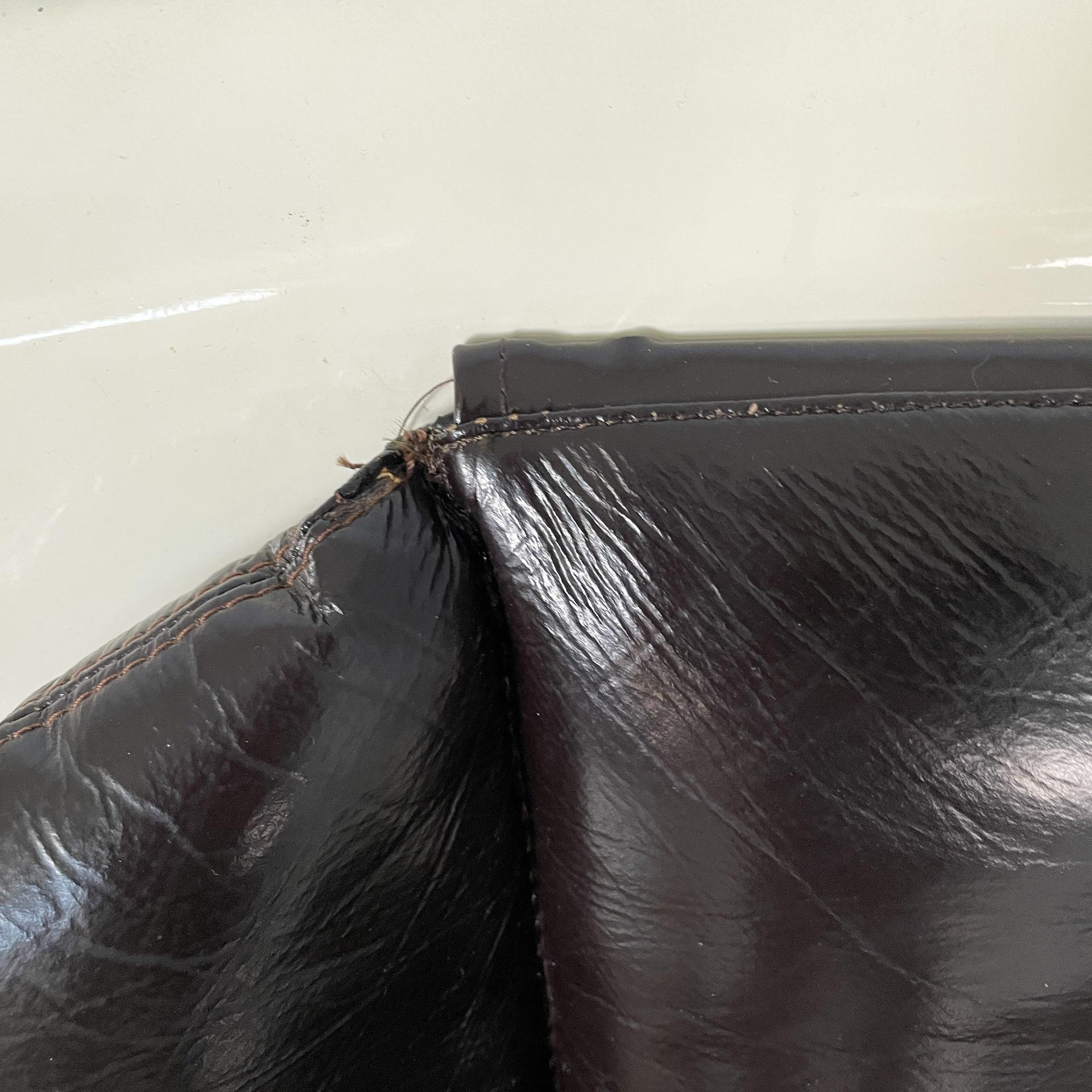 Fauteuils italiens de l'ère spatiale en cuir brun Gaia Carlo Bartoli Arflex, 1970 en vente 2