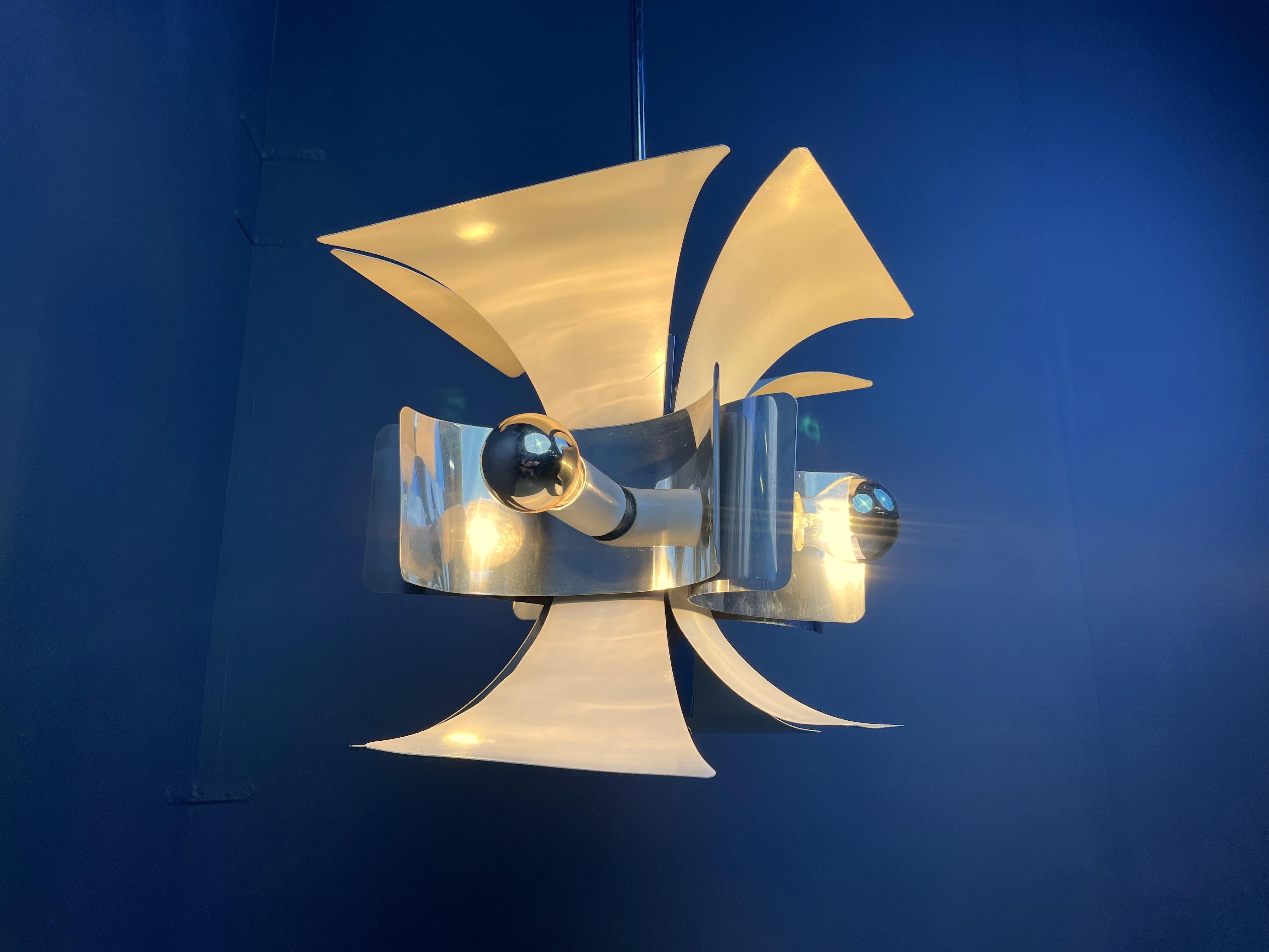 Italian space age chandelier, 1960s en vente 4