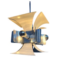 Italian space age chandelier, 1960s