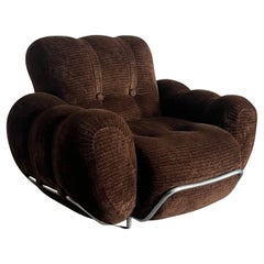 Italian Space Age Cloud Armchair Attributed to Adriano Piazzesi, Italy 1970s