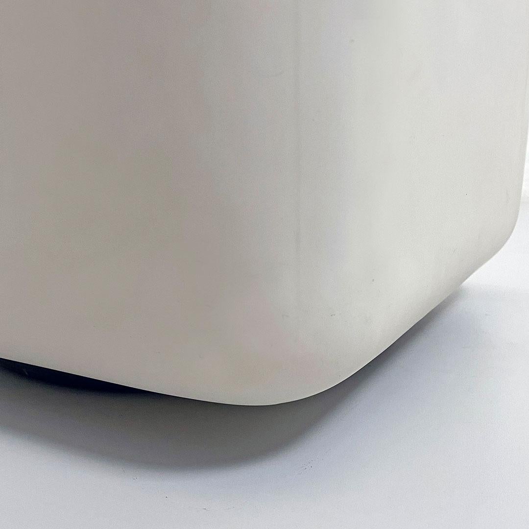 Lampe italienne en verre opalin cubique de l'ère spatiale par Giorgio De Ferrari pour VeArt 1970 en vente 5