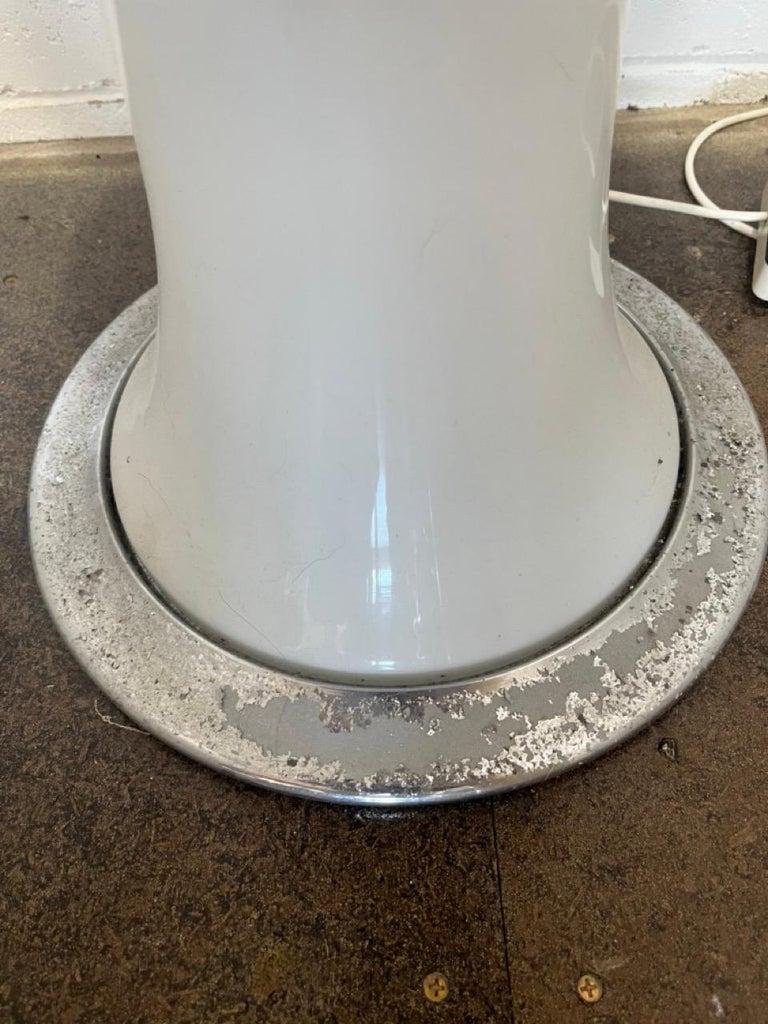 Verre de Murano Lampadaire italien de l'ère spatiale Gino Vistosi en verre de Murano, 1970 en vente