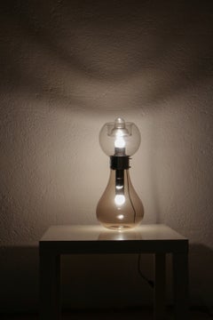 Italian Space Age Iconic Table Lamp "Birillo" by Carlo Nason per Mazzega, 1960s