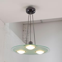 Italian Space Age Lamp from 80s chandelier, Made in Italy design lamp