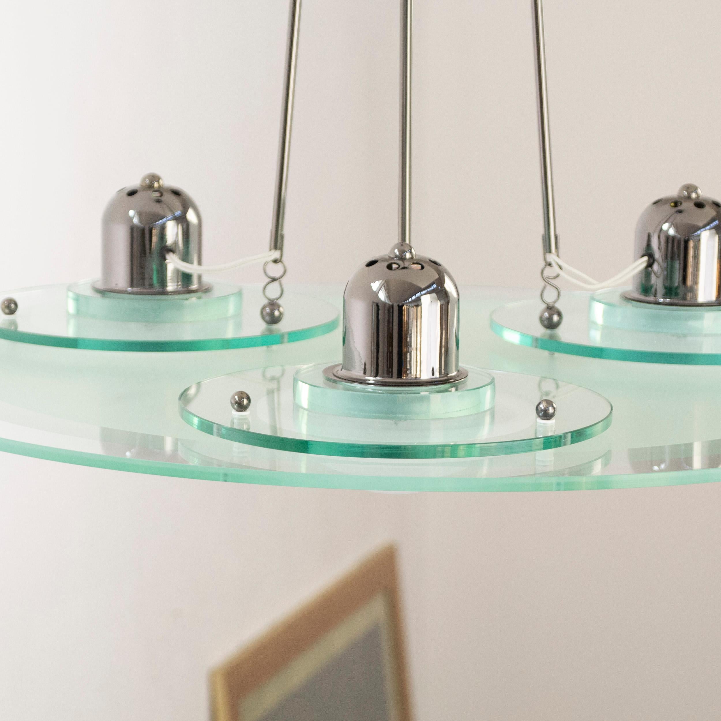 Lámpara italiana Space Age de los años 80, lámpara de diseño Made in Italy en venta 1