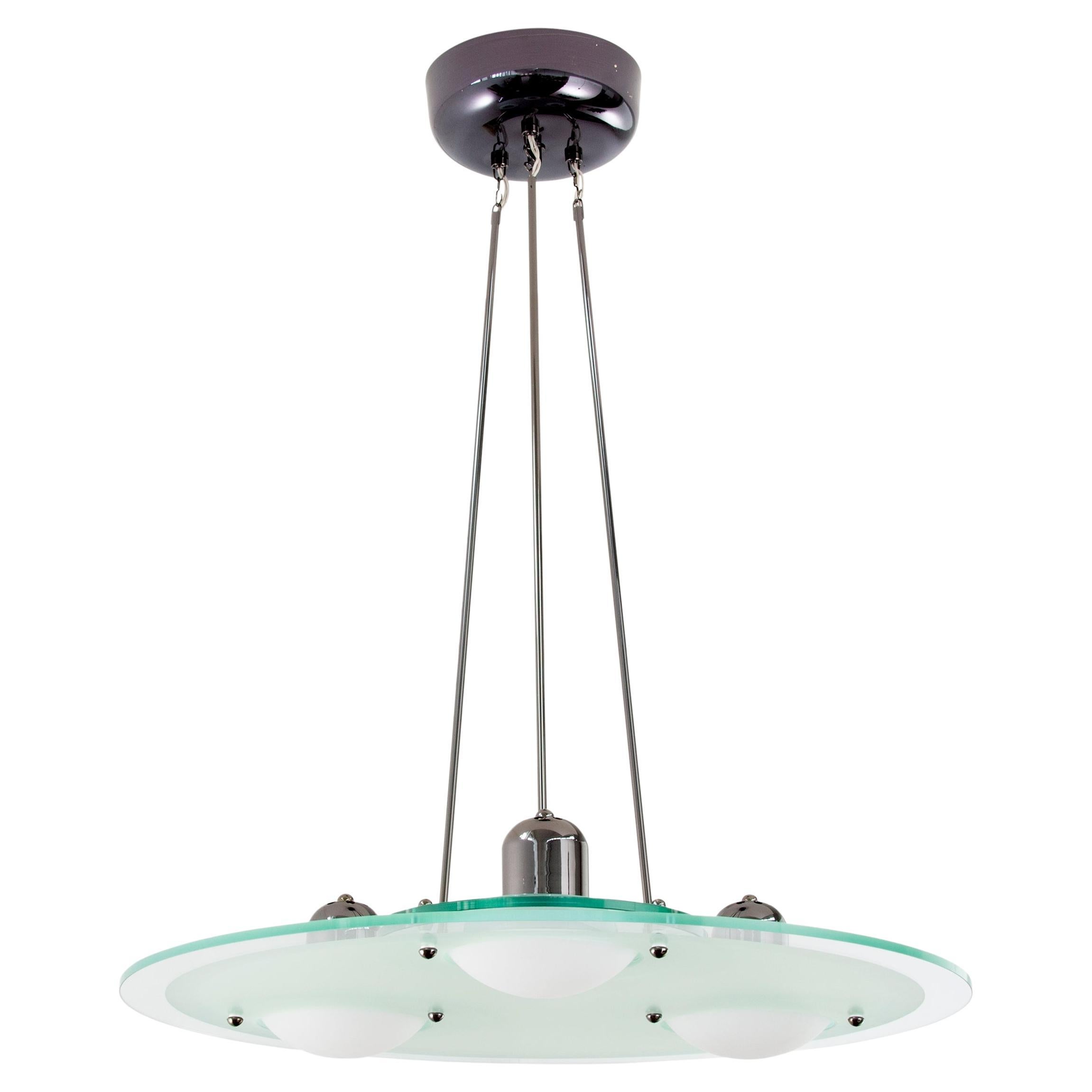 Italienische A Space Age Lampe aus den 80ern Kronleuchter, Made in Italy Design Lampe
