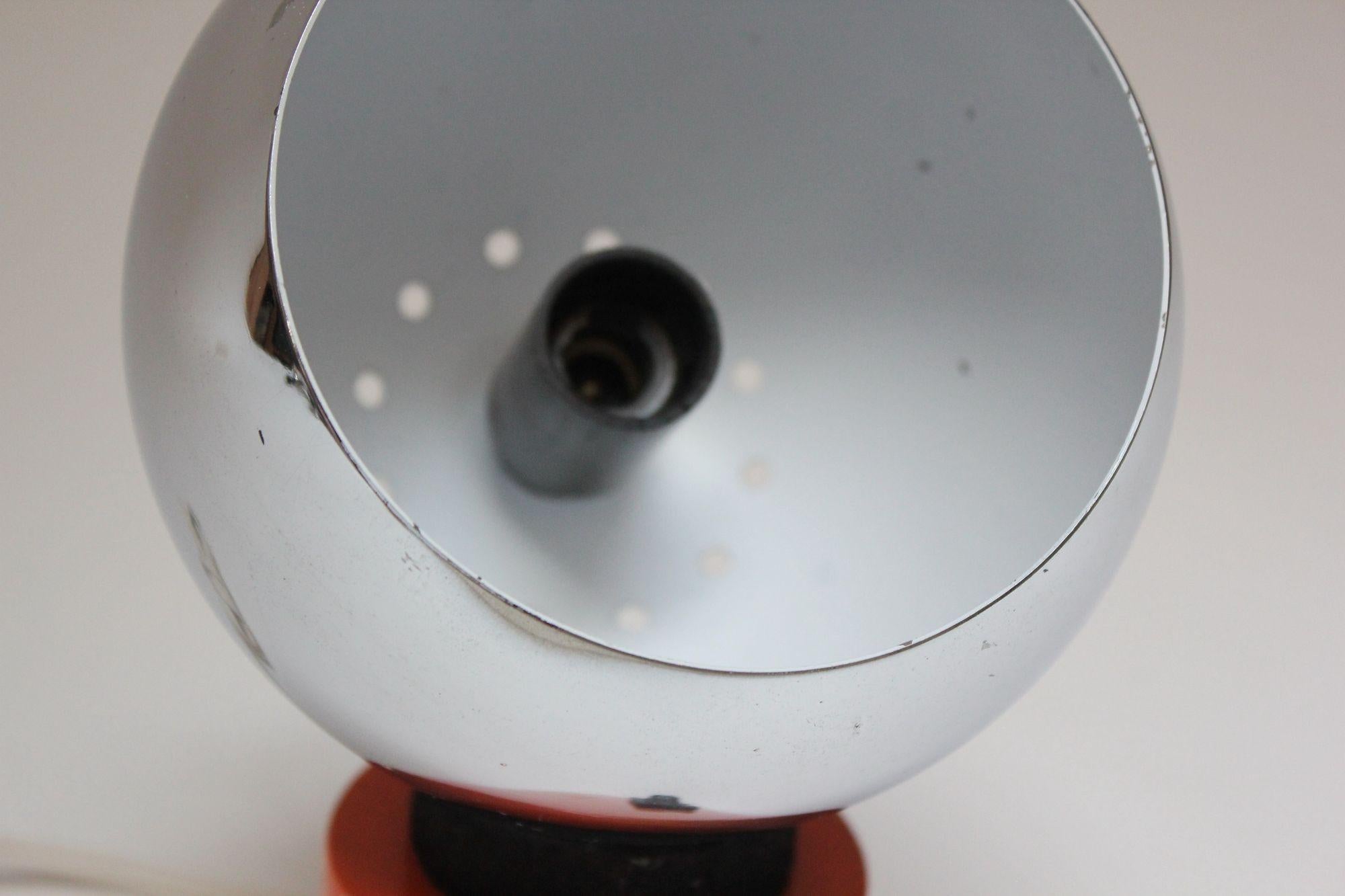 Italian Space Age Magnetic Desk Lamp by Luigi Argenta for Reggiani 13