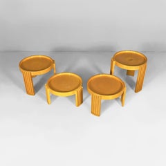 Tables basses Marema de style « space age » italien, créées par Gianfranco Frattini pour Cassina, années 1960