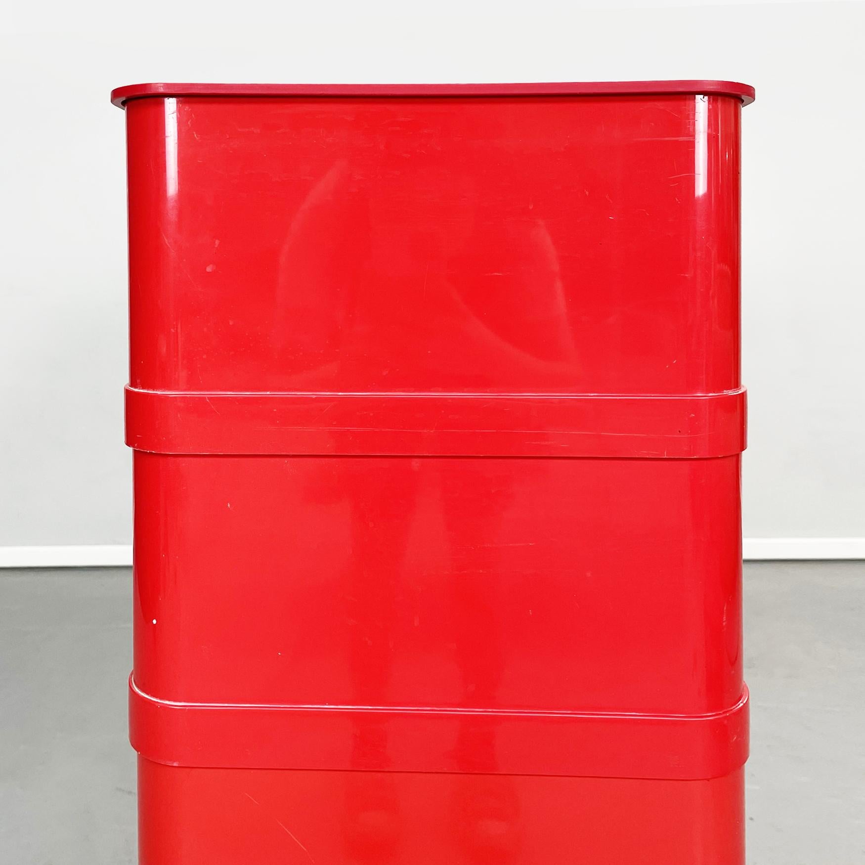 Italian Space Age Modular Chest of Drawers by Olaf von Bohr for Kartell, 1970s 7