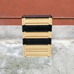 Italian Space Age Modular Chest of Drawers 4964 Olaf von Bohr for Kartell, 1970s