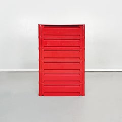 Italian Space Age Modular Chest of Drawers by Olaf von Bohr for Kartell, 1970s
