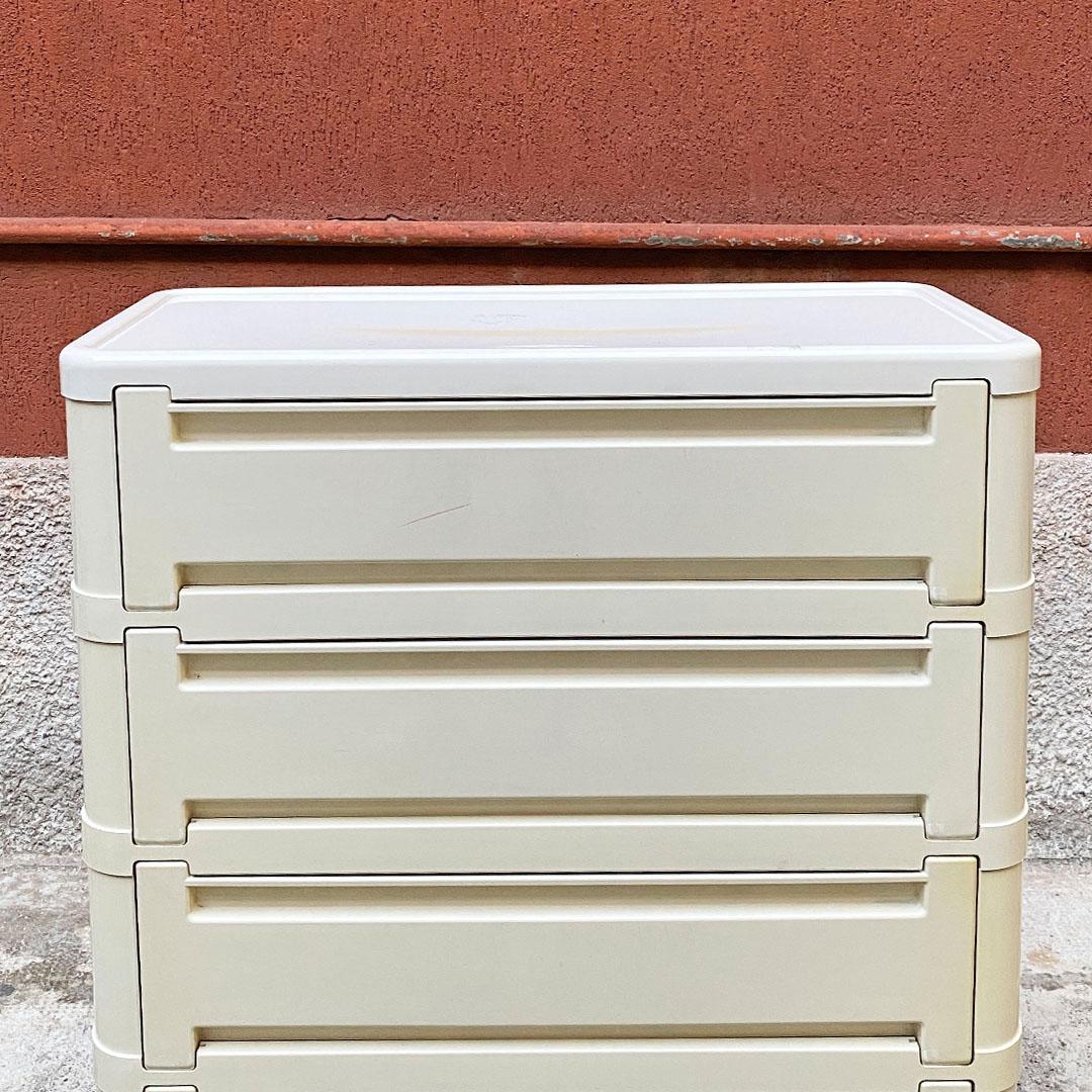 Italian Space Age Modular Chest of Drawers by Olaf von Bohr for Kartell, 1970s 2