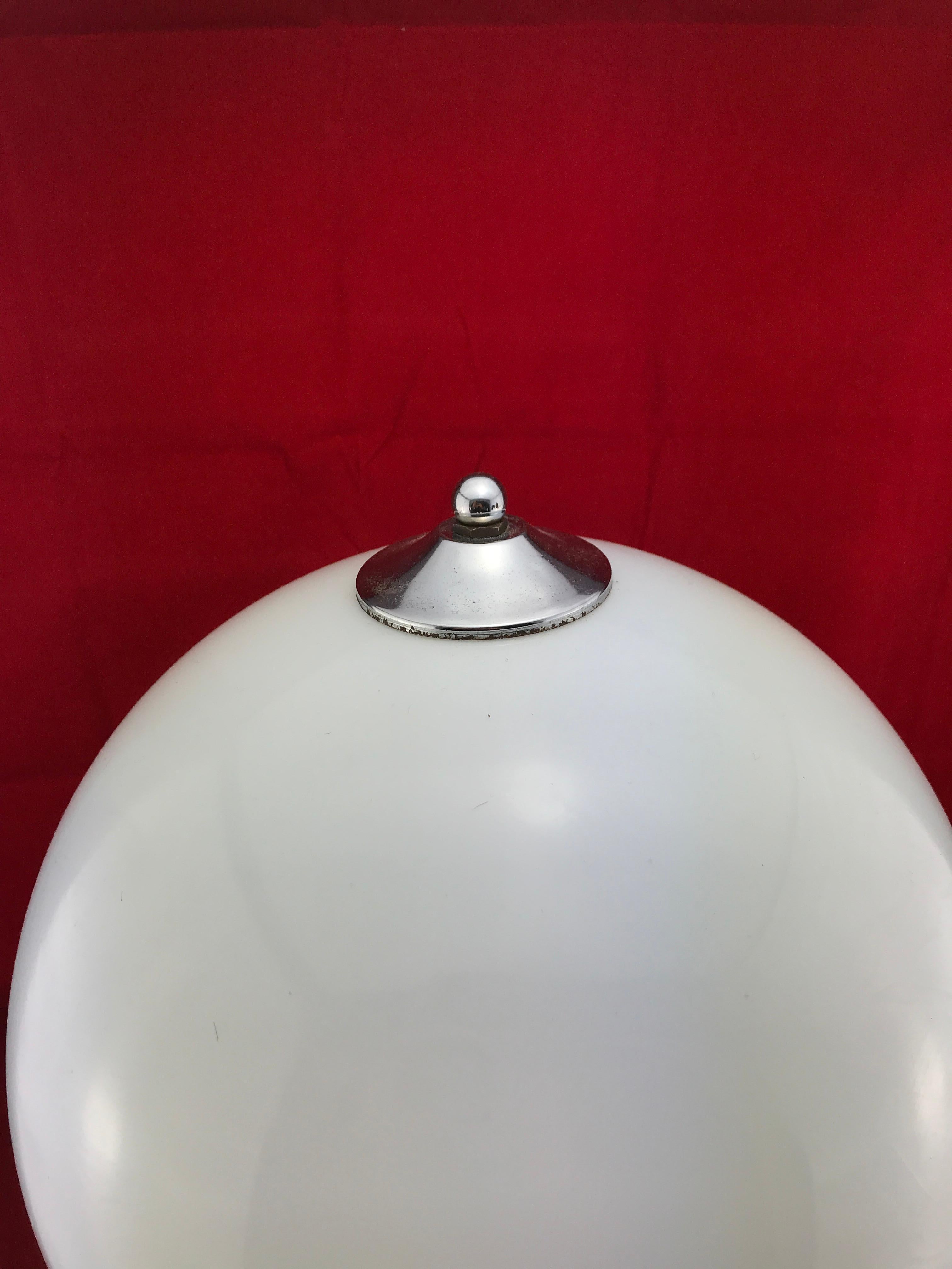Space Age Midcentury Italian Murano Glass Table Lamp, 1960s 5