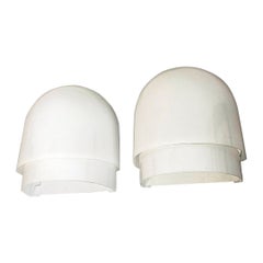 Italian Space Age Plexiglass Wall lamp Montparnasse by Asti for Candle, 1970s