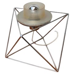 Italian Space Age Poliedra Table Lamp by Felice Ragazzo for Guzzini