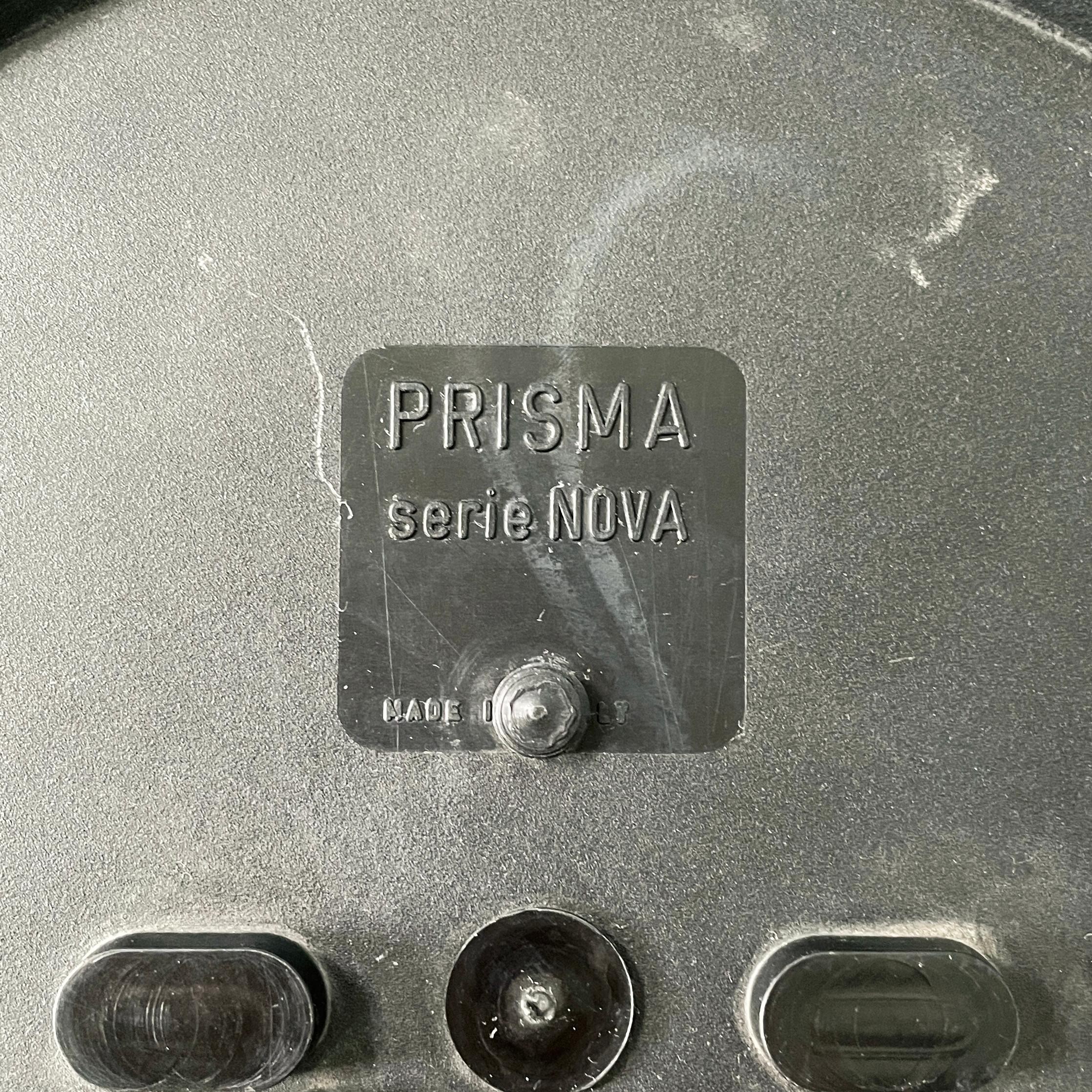 Lampade da parete rotonde dell'era spaziale italiana con  vetro stampato e plastica, anni '70 in vendita 7