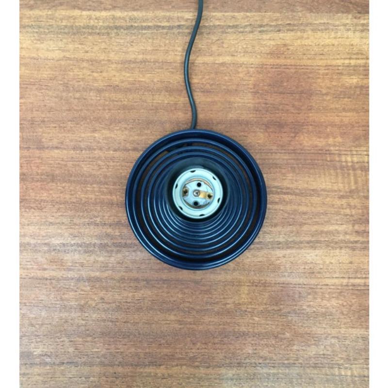 Lampe de bureau italienne en spirale de l'ère spatiale par Angelo Mangiarotti pour bougie en vente 5